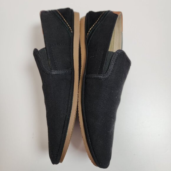 Aldo Decarli-97 Slip-On Shoes Size Men's 9.5 Black Canvas - Picture 11 of 16